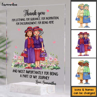 Personalized Gift for Friends Thank You For Guidance Acrylic Plaque 26751 thumb 1