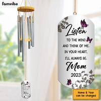Personalized Memorial Gift For Loss Mom Wind Chimes 26758 thumb 1