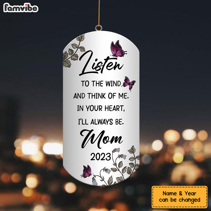 Personalized Memorial Gift For Loss Mom Wind Chimes 26758 1