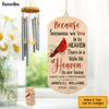 Personalized Memorial Gift  Always Loved And Forever Missed Cardinal Wind Chimes 26762 1