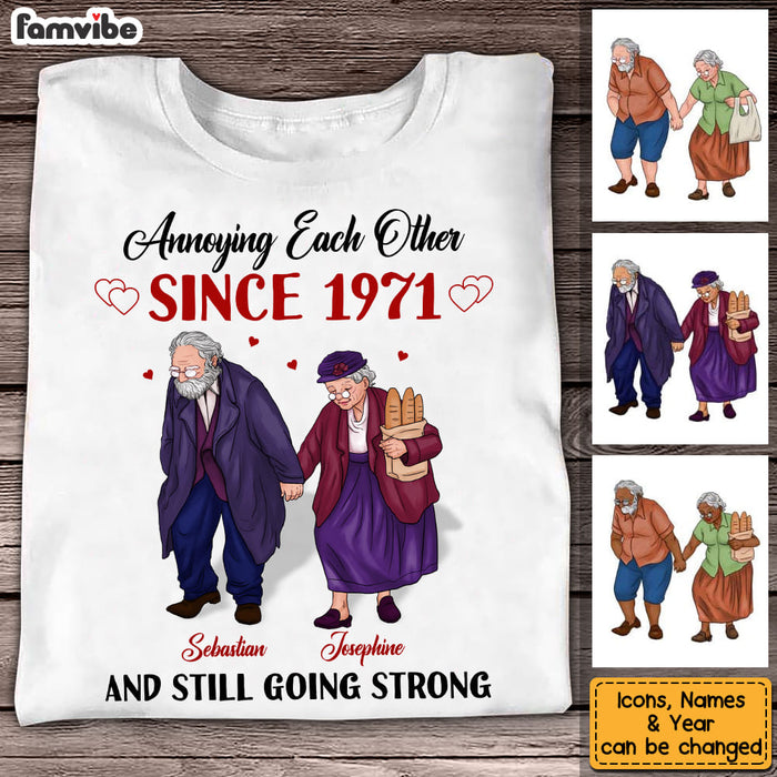 Personalized Gift For Couple Annoying Each Other, Still Going Strong Shirt - Hoodie - Sweatshirt 26764 1