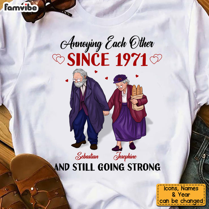Personalized Gift For Couple Annoying Each Other, Still Going Strong Shirt - Hoodie - Sweatshirt 26764 1