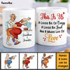 Personalized Gift For Old Couples Husband Wife This is Us A Little Bit Crazy Mug 26777 1