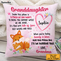 Personalized Gift For Granddaughter Animals My Love Inside This Pillow 26782 thumb 1
