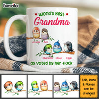 Personalized Gift For Grandma And Her Flock Mug 26789 thumb 1