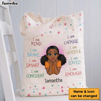 Personalized Gift For Granddaughter I Am Kind Tote Bag NB304 36O28 26793 thumb 1