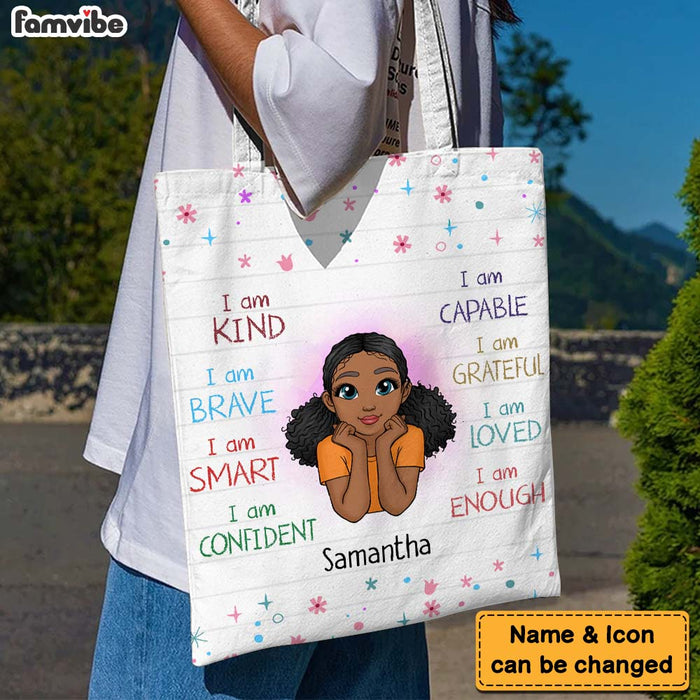 Personalized Gift For Granddaughter I Am Kind Tote Bag NB304 36O28 26793 1