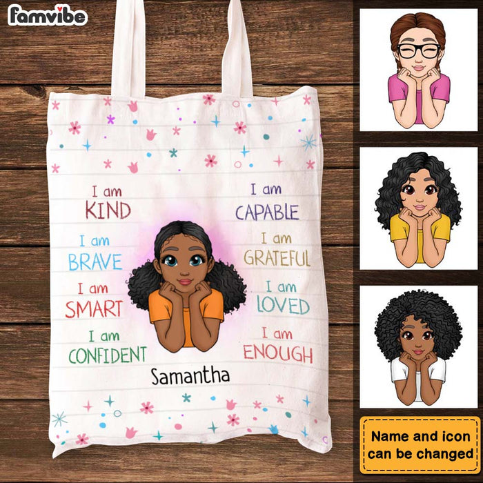 Personalized Gift For Granddaughter I Am Kind Tote Bag NB304 36O28 26793 1