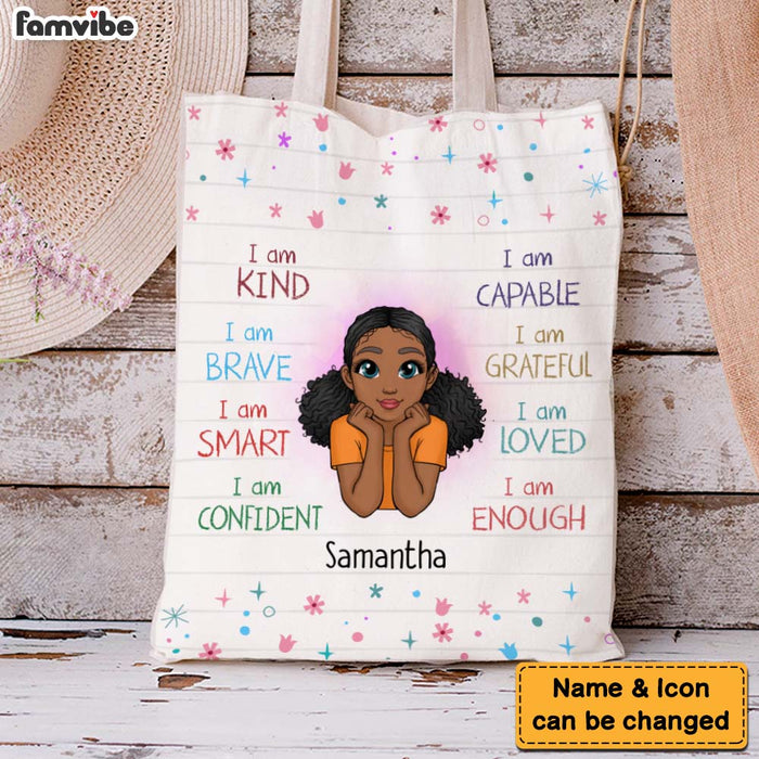 Personalized Gift For Granddaughter I Am Kind Tote Bag NB304 36O28 26793 1