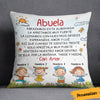Personalized Happy Grandma Abuela Abuelita Spanish Pillow AP281 73O36 (Insert Included) 1