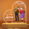Personalized Gift For Senior Couple All Of Me Loves All Of You Plaque LED Lamp Night Light 26802 1