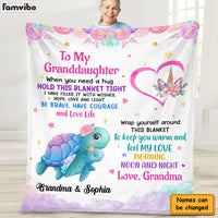 Personalized Gift for Granddaughter I Am Always With You Blanket 26806 thumb 1