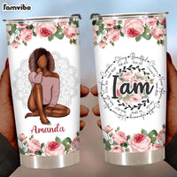 Personalized Gift For Daughter I Am Bible Verses Steel Tumbler 26808 thumb 1