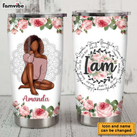 Personalized Gift For Daughter I Am Bible Verses Steel Tumbler 26808 thumb 1