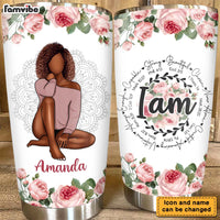 Personalized Gift For Daughter I Am Bible Verses Steel Tumbler 26808 thumb 1