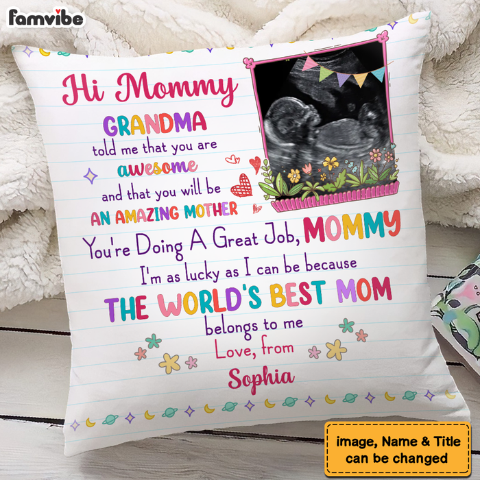 Personalized Gift For Daughter New Mom You Will Be An Amazing Mother Pillow 26830 1