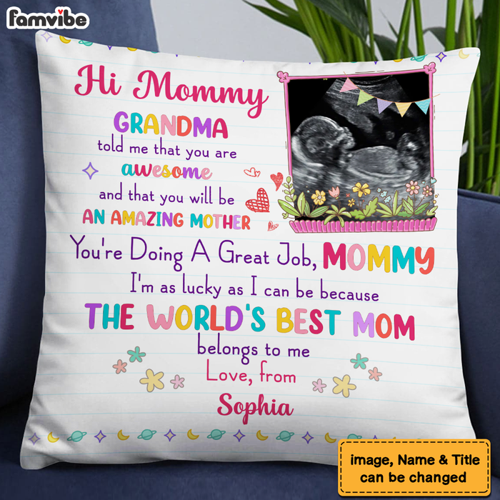Personalized Gift For Daughter New Mom You Will Be An Amazing Mother Pillow 26830 1
