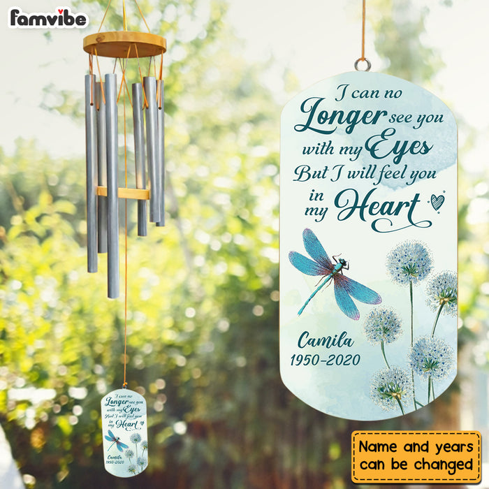 Personalized I Can No Longer See You With My Eyes Memorial Wind Chimes 26833 1