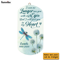 Personalized I Can No Longer See You With My Eyes Memorial Wind Chimes 26833 thumb 1