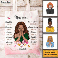 Personalized Gift For Daughter Affirmation Tote Bag 26838 thumb 1
