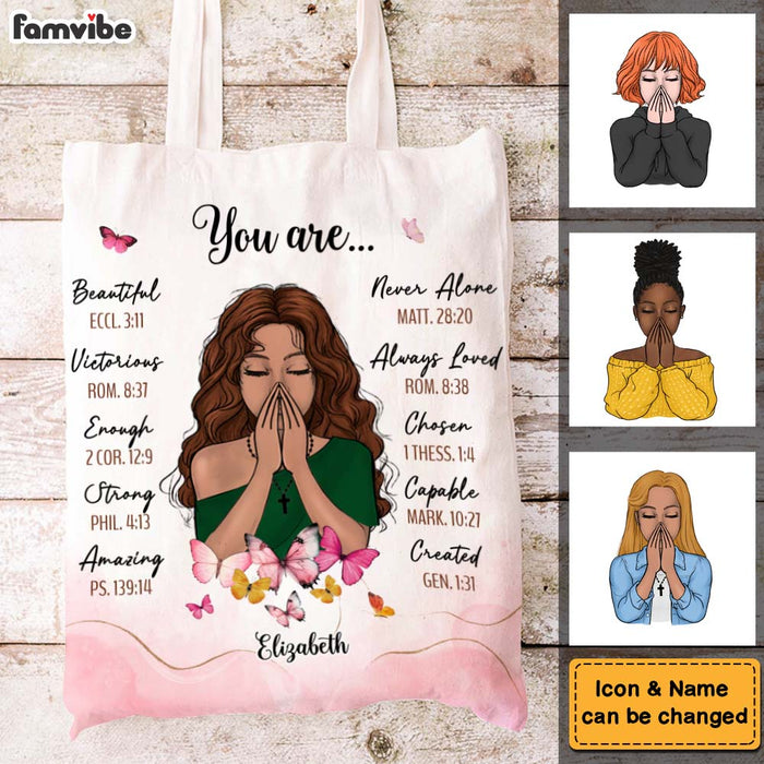 Personalized Gift For Daughter Affirmation Tote Bag 26838 1