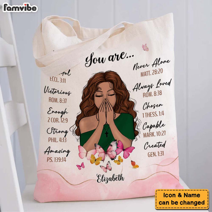 Personalized Gift For Daughter Affirmation Tote Bag 26838 1