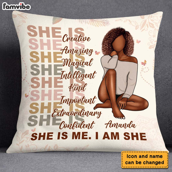 Personalized Gift For Daughter She Is Me I Am She Pillow 26843 1