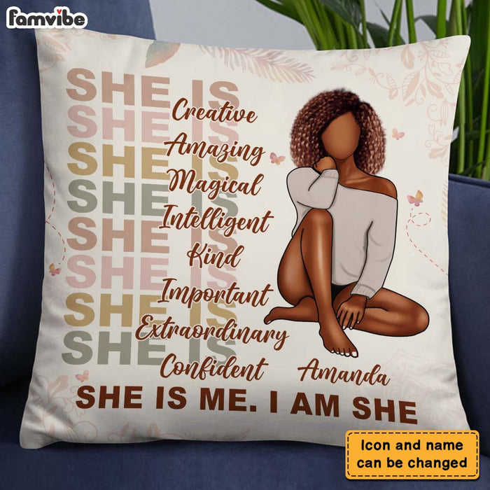 Personalized Gift For Daughter She Is Me I Am She Pillow 26843 1