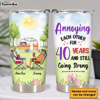 Personalized Gift for Couple Annoying Each Other Steel Tumbler 26847 thumb 1