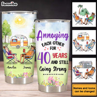 Personalized Gift for Couple Annoying Each Other Steel Tumbler 26847 thumb 1