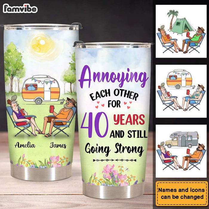 Personalized Gift for Couple Annoying Each Other Steel Tumbler 26847 1