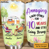 Personalized Gift for Couple Annoying Each Other Steel Tumbler 26847 1