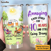 Personalized Gift for Couple Annoying Each Other Steel Tumbler 26847 thumb 1