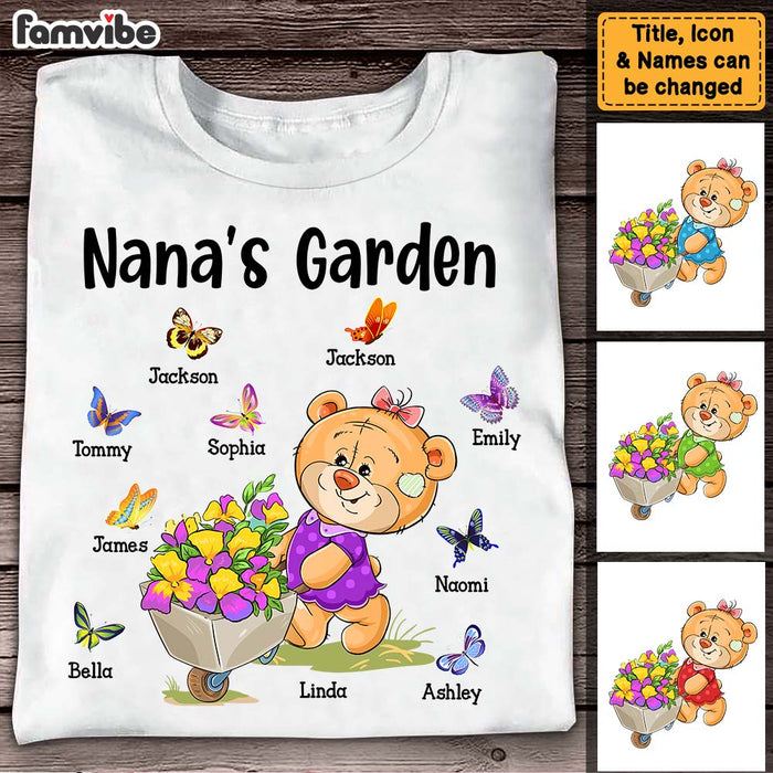 Personalized Gift for Grandma's Garden Shirt - Hoodie - Sweatshirt 26849 1