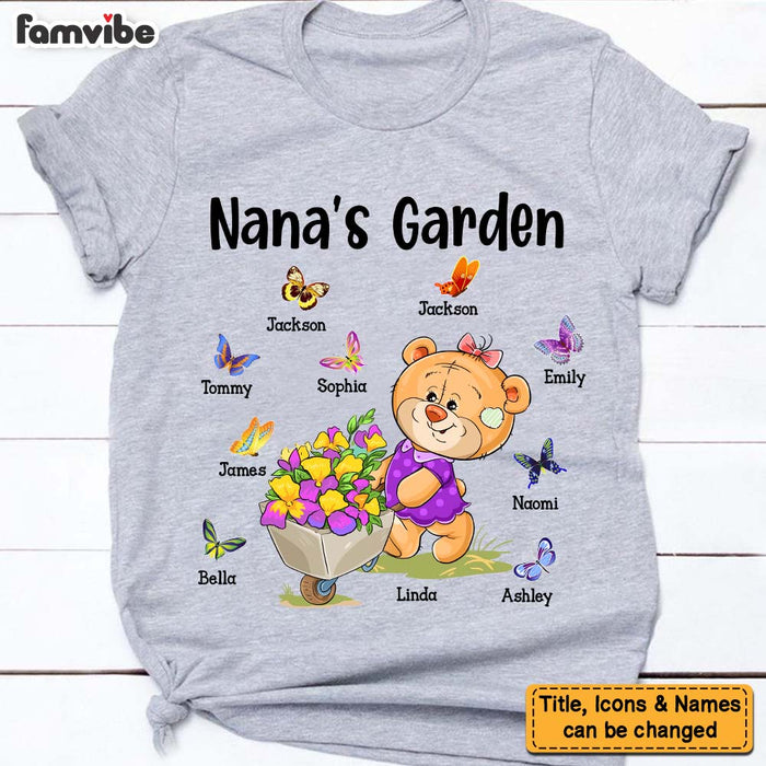 Personalized Gift for Grandma's Garden Shirt - Hoodie - Sweatshirt 26849 1