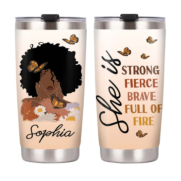 Personalized Gift For Daughter She Is Steel Tumbler 26850 1