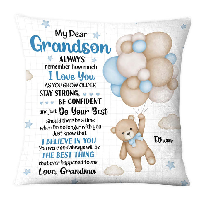 Personalized Gift For Grandkid As You Grow Older You Will Face Many Obstacles In Life Pillow 26852 1