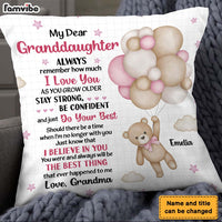 Personalized Gift For Grandkid As You Grow Older You Will Face Many Obstacles In Life Pillow 26852 thumb 1