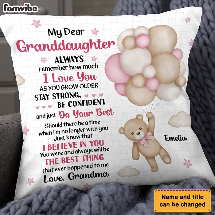 Personalized Gift For Grandkid As You Grow Older You Will Face Many Obstacles In Life Pillow 26852 1