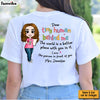 Personalized Gift For Teacher Tiny Human Behind Me Shirt 26855 1