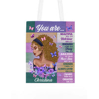 Personalized Christian Inspiration Gift For Daughter You Are Tote Bag 26861 thumb 1