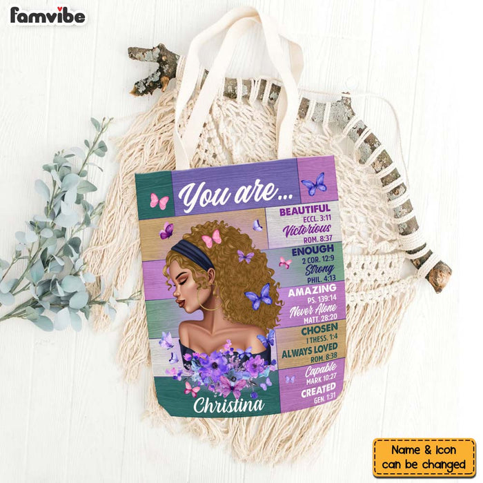 Personalized Christian Inspiration Gift For Daughter You Are Tote Bag 26861 1