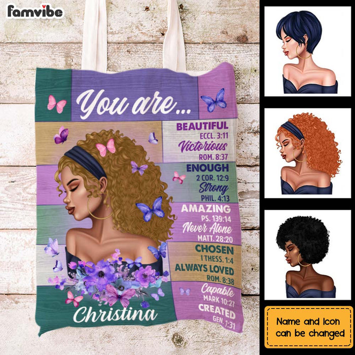 Personalized Christian Inspiration Gift For Daughter You Are Tote Bag 26861 1