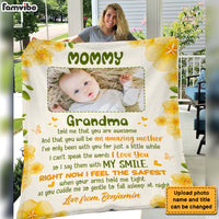 Personalized Gift For Daughter New Mom You Will Be An Amazing Mother Blanket 26869 thumb 1