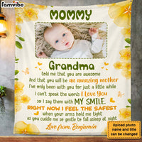 Personalized Gift For Daughter New Mom You Will Be An Amazing Mother Blanket 26869 thumb 1