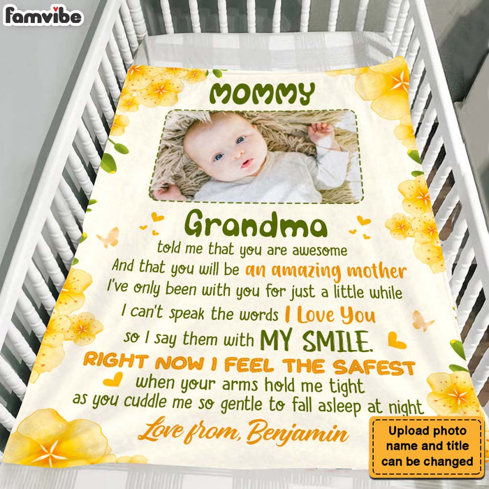 Personalized Gift For Daughter New Mom You Will Be An Amazing Mother Blanket 26869 1