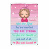 Personalized Gift For Granddaughter You Are Kind Metal Sign 26870 1