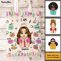 Personalized Gift For Granddaughter Affirmation Tote Bag 26872 thumb 1