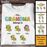 Personalized Gift For Grandma Turtle Shirt - Hoodie - Sweatshirt 26876 thumb 1