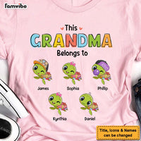 Personalized Gift For Grandma Turtle Shirt - Hoodie - Sweatshirt 26876 thumb 1